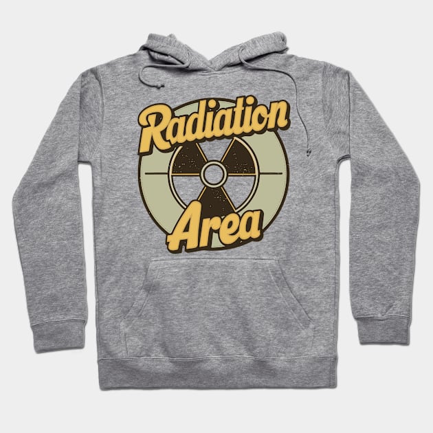 radiation symbol vintage tv Hoodie by StepInSky